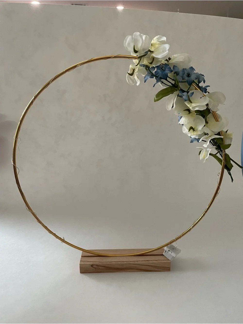 Minimal Gold Hoop Display Stand